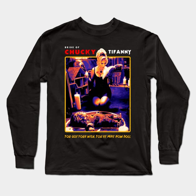 Chucky Classic You're Mine Now Doll Long Sleeve T-Shirt by OrcaDeep